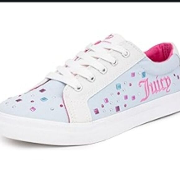BRAND NEW JUICY COUTURE GIRLS WALKING LACE-UP SNEAKERS G1 - Picture 4 of 16